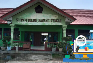 “Penggunaan Dana BOS Reguler Pembuatan Website SMPN 4 Tulangbawang Tengah diduga Mark Up Dan LHP (Audit) BPK Provinsi Lampung Dihiraukan”.
