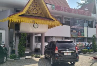 Foto : Kantor Dinas Kesehatan Provinsi Riau (Dok/RNC).