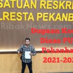 Foto : Tp. Batubara selaku Ketua LSM Forkorindo Riau saat pelaporan Di Polresta Pekanbaru, (Dok/RNC).