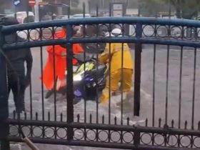 Foto : Banjir Di Depan RS Awal Bross Sudirman (20/07/2026).